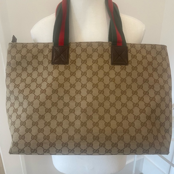 Gucci Canvas GG diaper/tote bag - Picture 6 of 17